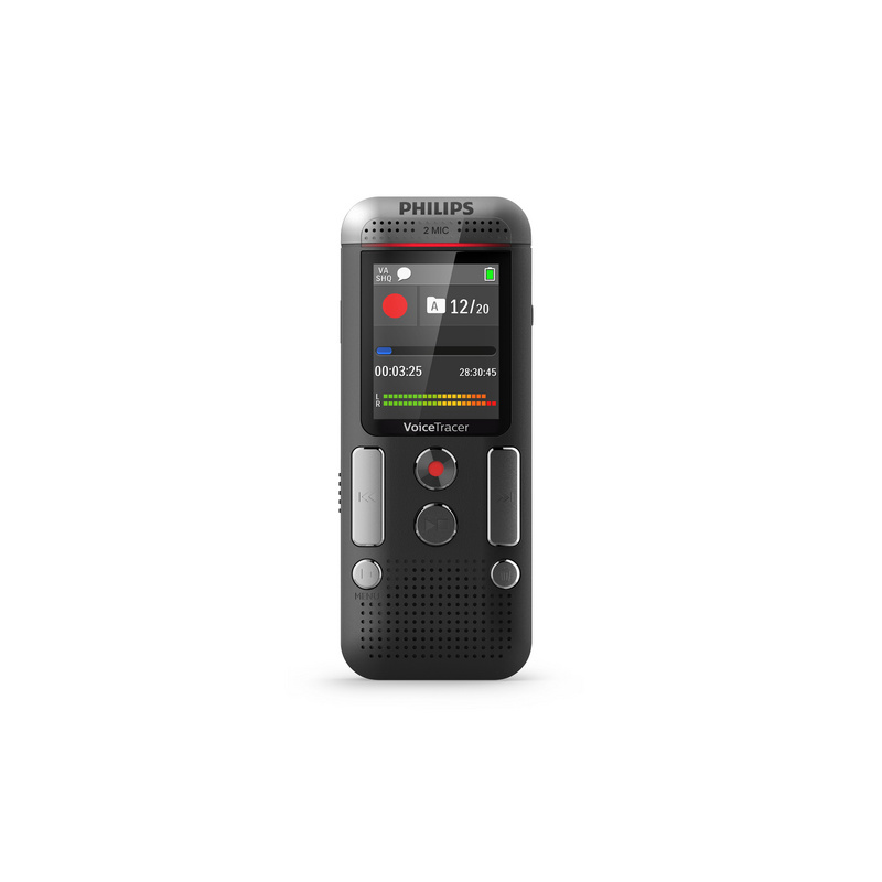 Philips 2000 series DVT2510 Mémoire interne + carte mémoire Anthracite, Chrome