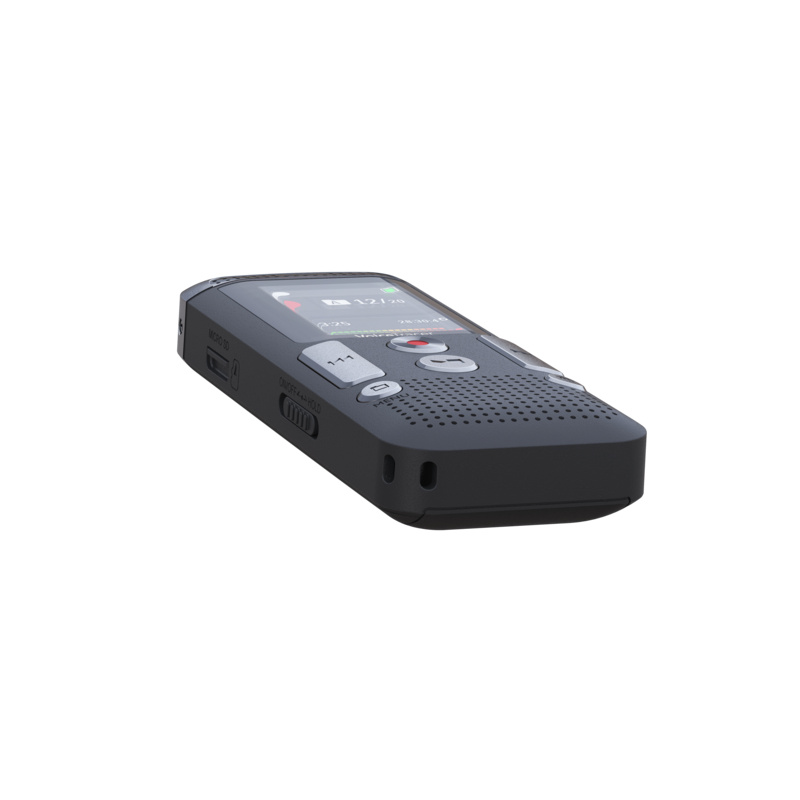 Philips DVT2710 dictaphone Mémoire interne + carte mémoire Anthracite, Chrome