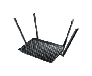 ASUS DSL-AC55U routeur sans fil Gigabit Ethernet Bi-bande (2,4 GHz / 5 GHz) Noir