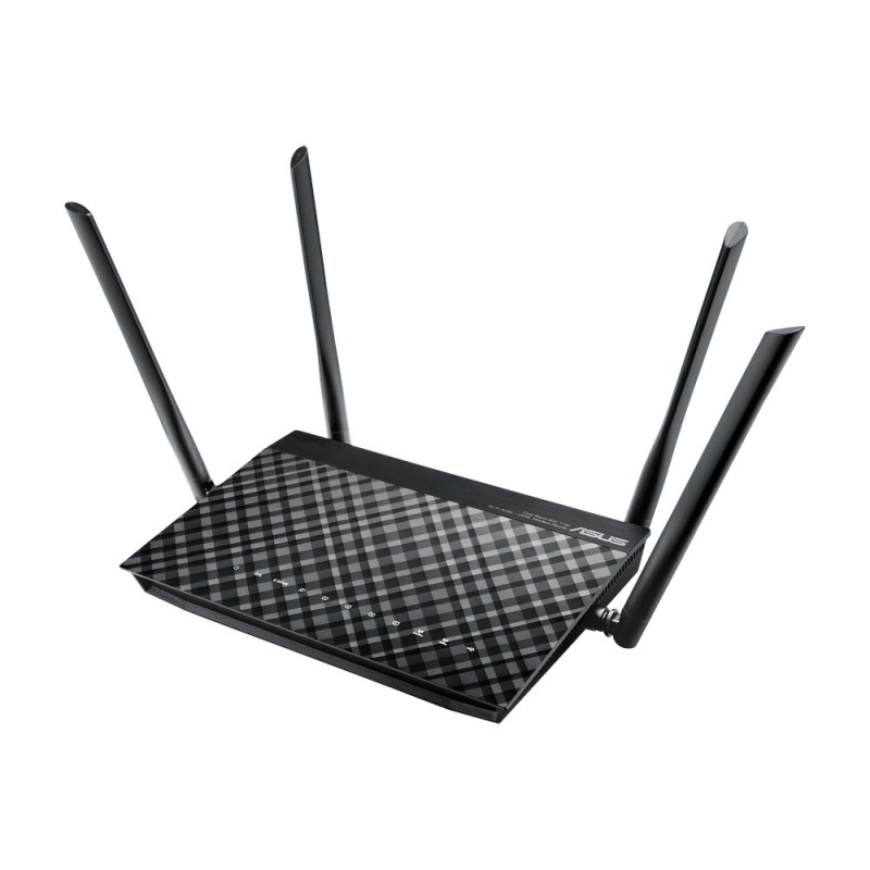 ASUS DSL-AC55U routeur sans fil Gigabit Ethernet Bi-bande (2,4 GHz / 5 GHz) Noir