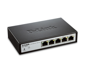 D-Link DGS-1100-05 Géré L2 Gigabit Ethernet (10/100/1000) Gris