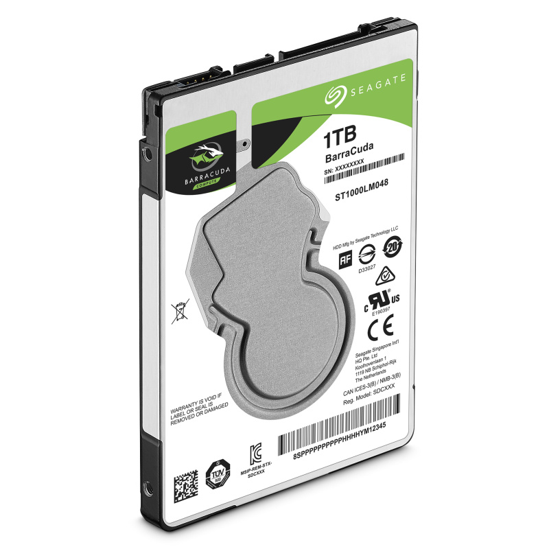 Seagate Barracuda 2.5" disque dur 1 To 5400 tr/min 128 Mo 2.5" Série ATA III