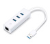 TP-Link UE330 station d'accueil Avec fil USB 3.2 Gen 1 (3.1 Gen 1) Type-A Blanc