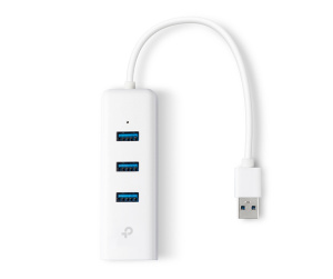 TP-Link UE330 station d'accueil Avec fil USB 3.2 Gen 1 (3.1 Gen 1) Type-A Blanc