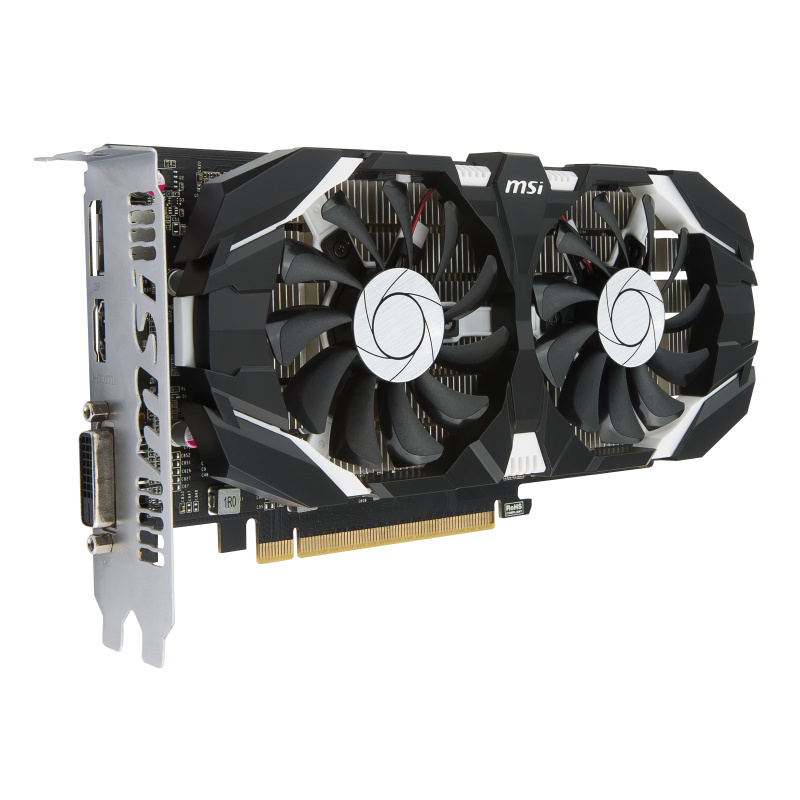 MSI V809-2286R carte graphique NVIDIA GeForce GTX 1050 2 Go GDDR5
