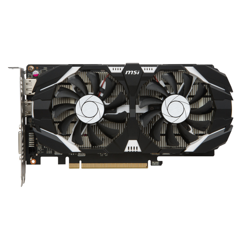 MSI V809-2286R carte graphique NVIDIA GeForce GTX 1050 2 Go GDDR5