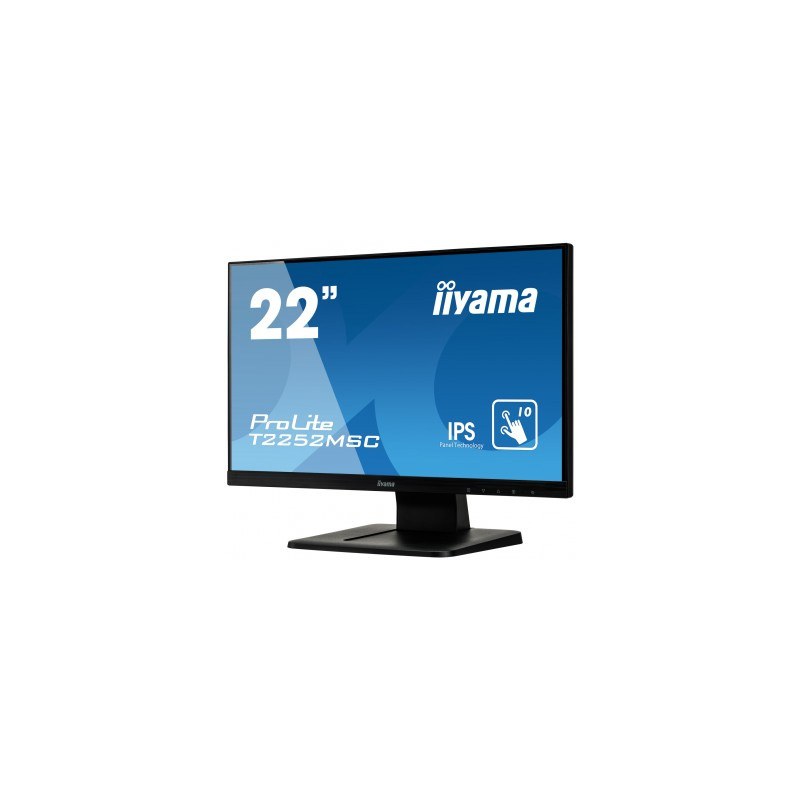 iiyama T2252MSC-B1 Moniteur de caisse 54,6 cm (21.5") 1920 x 1080 pixels Full HD Écran tactile