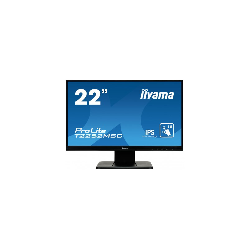 iiyama T2252MSC-B1 Moniteur de caisse 54,6 cm (21.5") 1920 x 1080 pixels Full HD Écran tactile
