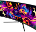 MSI MPG 491CQPX QD-OLED écran plat de PC 124,5 cm (49") 5120 x 1440 pixels Dual QHD Noir