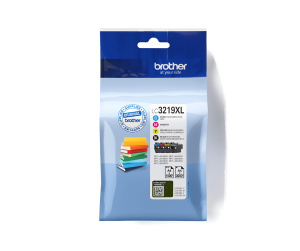 Brother Pack de cartouches d'encre LC3219XLVALBP originales