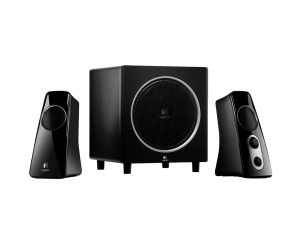 Logitech Speaker System Z523 set d'enceintes 40 W PC Noir 2.1 canaux 19 W