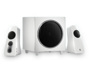 Logitech Speaker System Z523 set d'enceintes 40 W PC Blanc 2.1 canaux