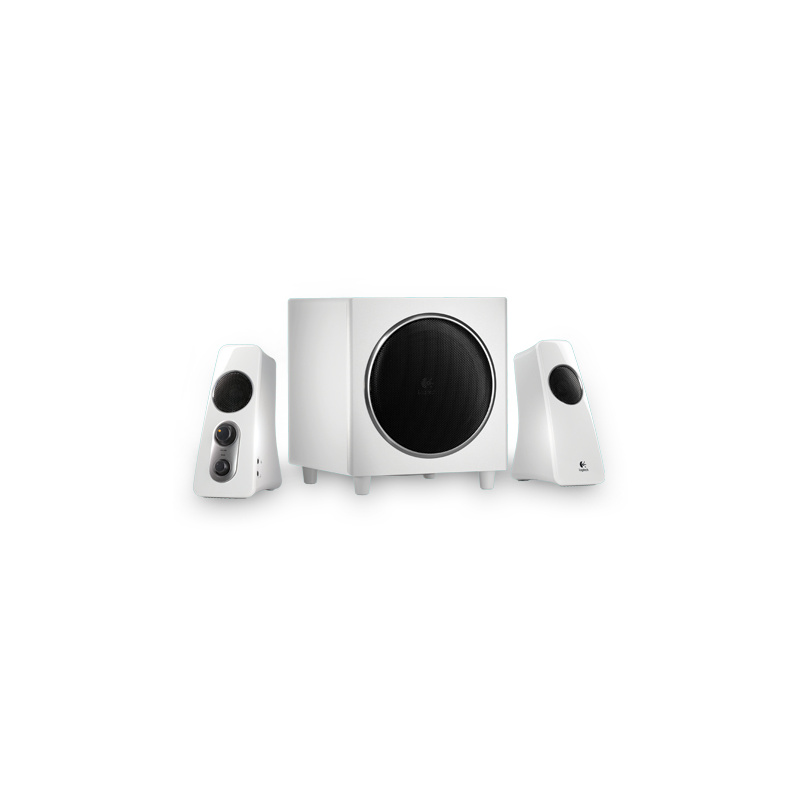 Logitech Speaker System Z523 set d'enceintes 40 W PC Blanc 2.1 canaux