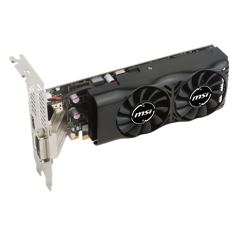 MSI V809-2404R carte graphique NVIDIA GeForce GTX 1050 Ti 4 Go GDDR5