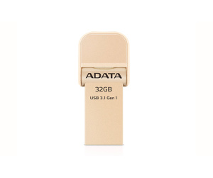 ADATA AI920 lecteur USB flash 32 Go USB Type-A / Lightning 3.2 Gen 1 (3.1 Gen 1) Or