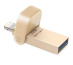 ADATA AI920 lecteur USB flash 32 Go USB Type-A / Lightning 3.2 Gen 1 (3.1 Gen 1) Or