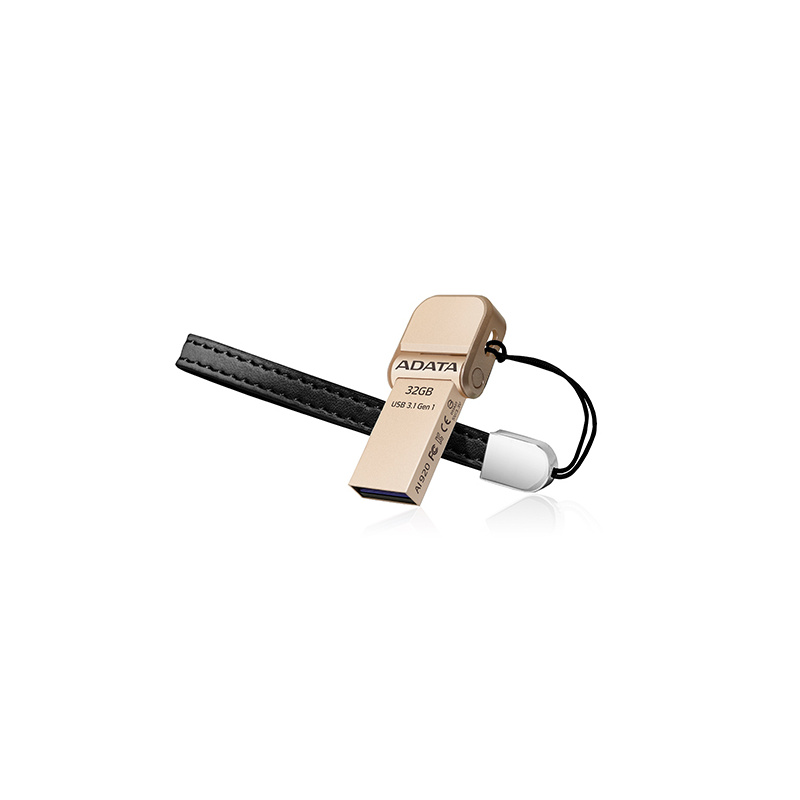 ADATA AI920 lecteur USB flash 32 Go USB Type-A / Lightning 3.2 Gen 1 (3.1 Gen 1) Or