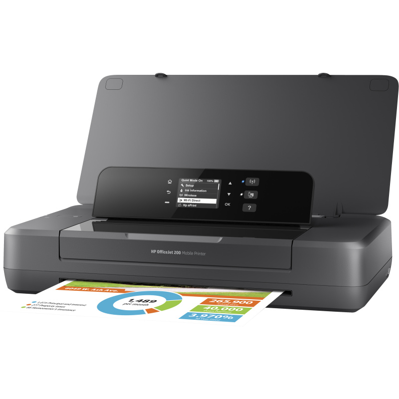 HP Officejet 200 Mobile Sans fil Couleur Imprimante