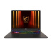 MSI Vector 17 HX AI A2XWIG-010FR Intel Core Ultra 9 275HX Ordinateur portable 43,2 cm (17") Quad HD+ 32 Go DDR5-SDRAM 2 To SSD NVIDIA GeForce RTX 5080 Wi-Fi 7 (802.11be) Windows 11 Home Français Gris