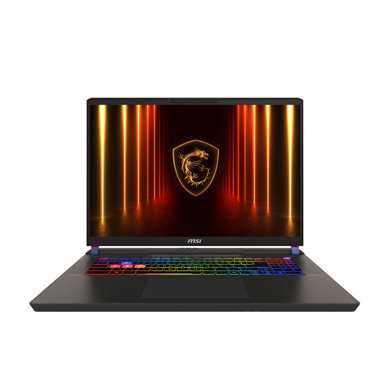 MSI Vector 17 HX AI A2XWIG-010FR Intel Core Ultra 9 275HX Ordinateur portable 43,2 cm (17") Quad HD+ 32 Go DDR5-SDRAM 2 To SSD NVIDIA GeForce RTX 5080 Wi-Fi 7 (802.11be) Windows 11 Home Français Gris