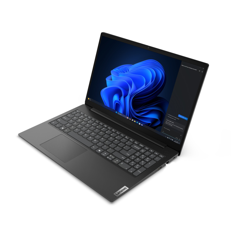 Lenovo V15 G5 IRL Intel® Core™ i3 i3-1315U Ordinateur portable 39,6 cm (15.6") Full HD 16 Go DDR5-SDRAM 512 Go SSD Wi-Fi 6 (802.11ax) Windows 11 Home Français Noir