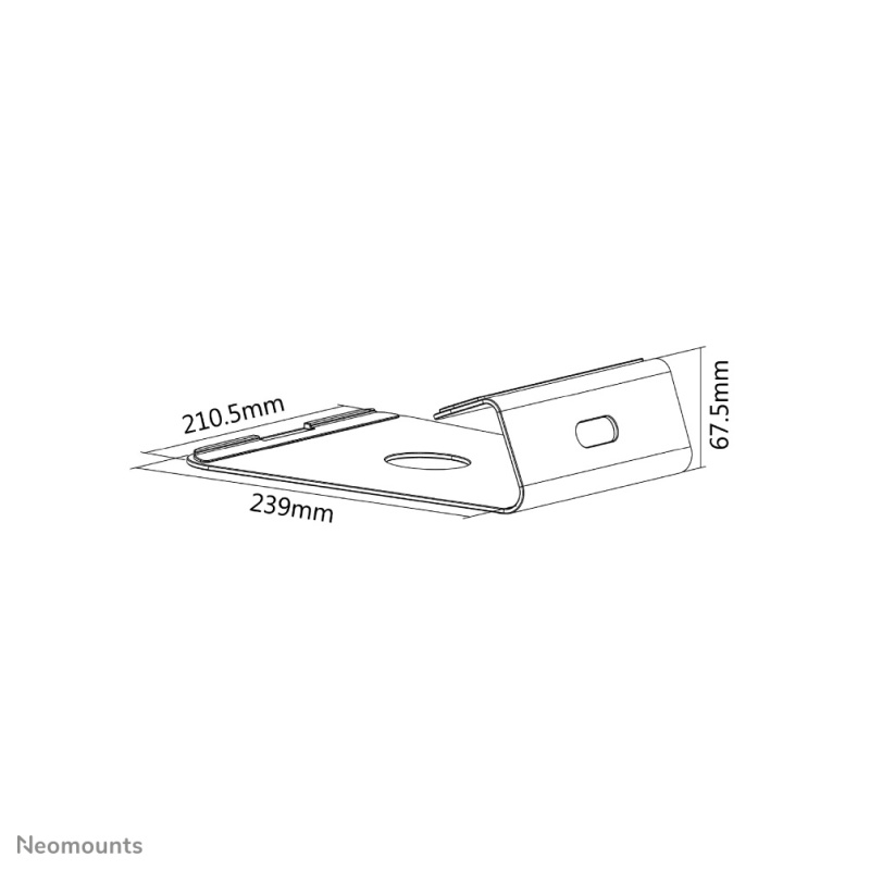 Neomounts NSLS025 Support pour ordinateur portable 10-17" - universel