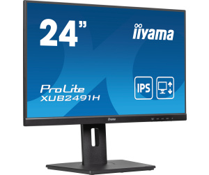 iiyama ProLite XUB2491H-B1 écran plat de PC 60,5 cm (23.8") 1920 x 1080 pixels Full HD LED Noir