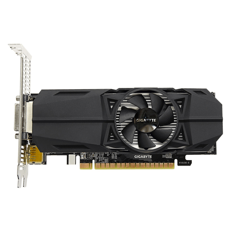 GIGABYTE GeForce GTX 1050 Ti OC Low Profile 4G NVIDIA 4 Go GDDR5
