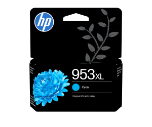HP 953XL Cartouche d’encre cyan grande capacité authentique
