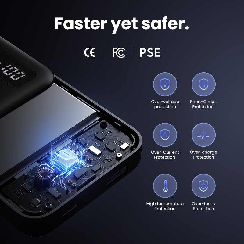 Ugreen 25742 banque d'alimentation électrique Lithium-Ion (Li-Ion) 10000 mAh Noir