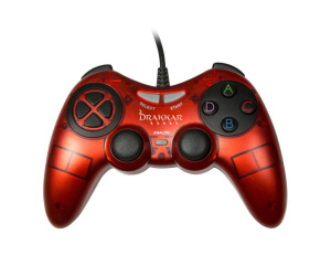 Konix Drakkar Blood Axe Rouge USB Manette de jeu Analogique/Numérique PC
