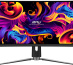 MSI MPG 491CQPX QD-OLED écran plat de PC 124,5 cm (49") 5120 x 1440 pixels Dual QHD Noir