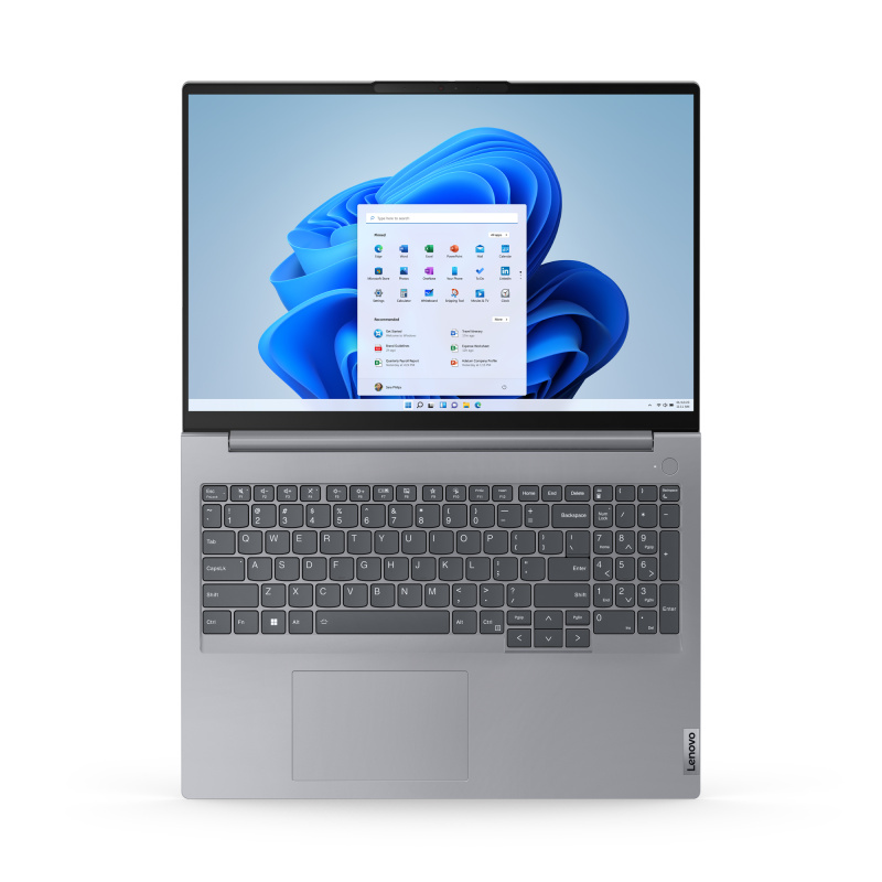 Lenovo ThinkBook 16 G6 IRL Intel® Core™ i5 i5-13420H Ordinateur portable 40,6 cm (16") WUXGA 16 Go DDR5-SDRAM 512 Go SSD Wi-Fi 6 (802.11ax) Windows 11 Pro Français Gris