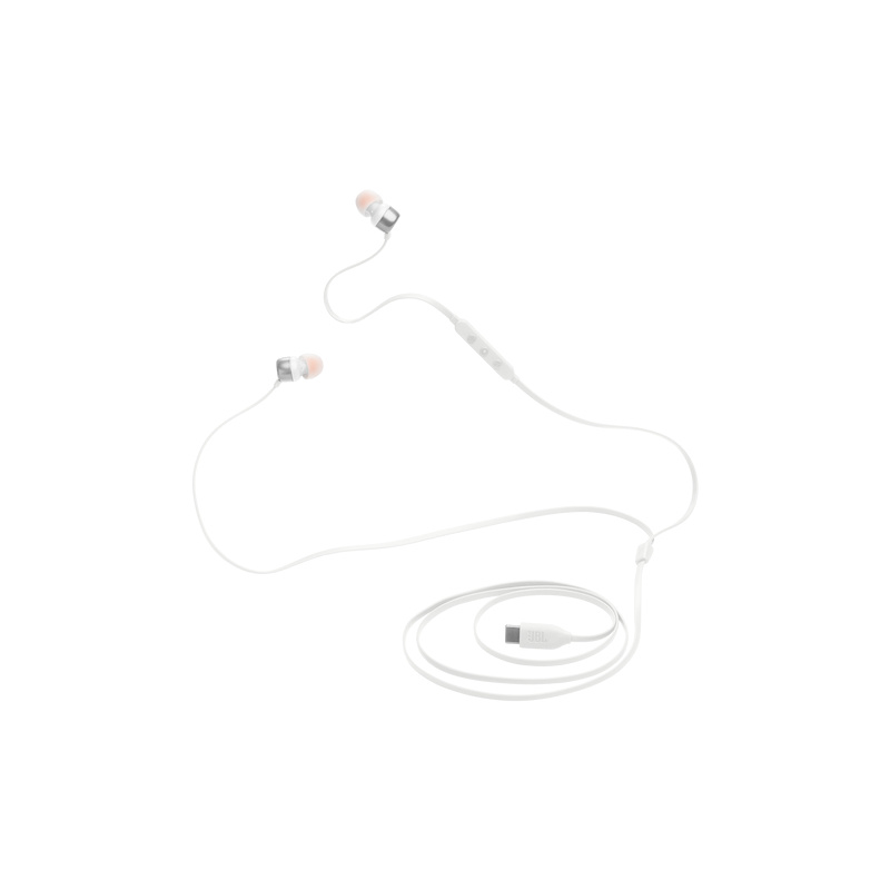 JBL Tune 310C Casque Avec fil Ecouteurs Appels/Musique USB Type-C Blanc