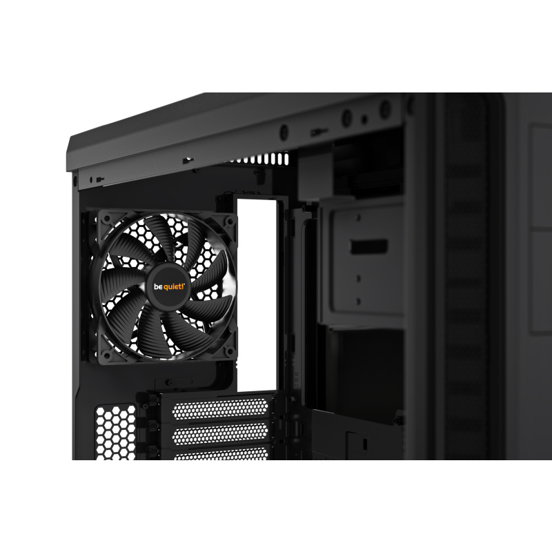 be quiet! Pure Base 600 Noir | Boîtier PC vitré, Mini ITX / Micro ATX / ATX,1 ventilateur Pure Wings 2 120 mm, 1 ventilateur Pure Wings 2 140 mm
