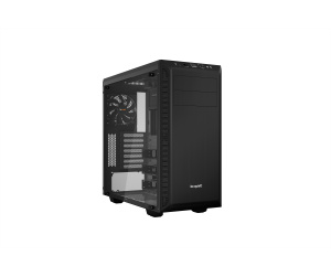 be quiet! Pure Base 600 Noir | Boîtier PC vitré, Mini ITX / Micro ATX / ATX,1 ventilateur Pure Wings 2 120 mm, 1 ventilateur Pure Wings 2 140 mm