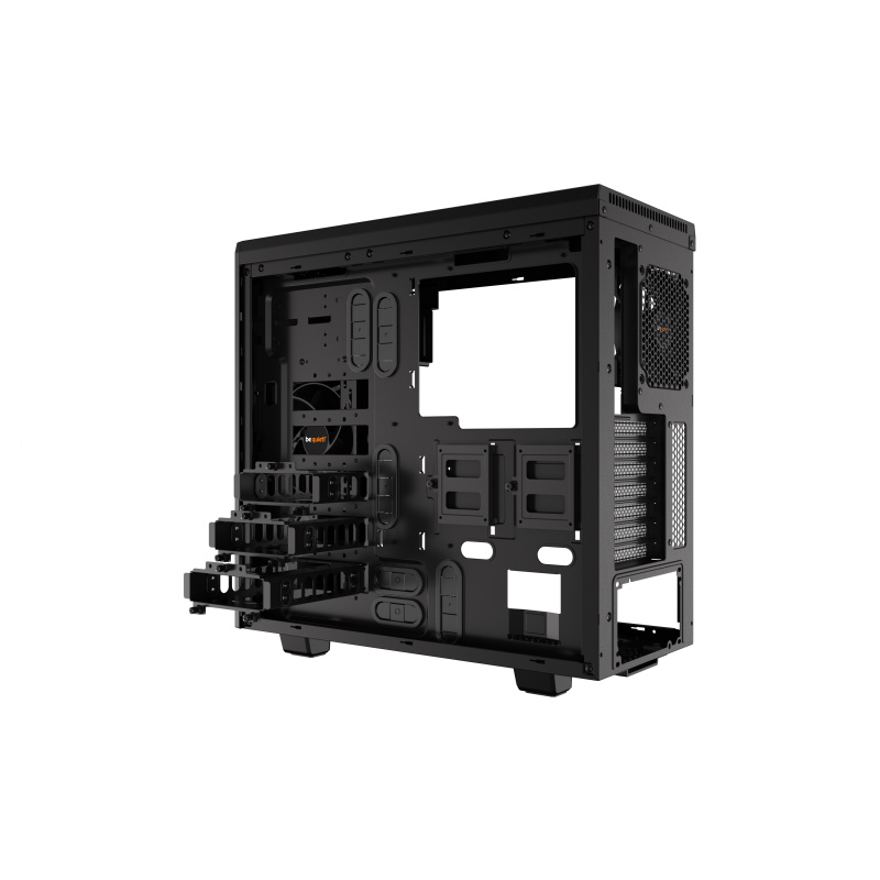 be quiet! Pure Base 600 Noir | Boîtier PC vitré, Mini ITX / Micro ATX / ATX,1 ventilateur Pure Wings 2 120 mm, 1 ventilateur Pure Wings 2 140 mm