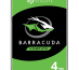 Seagate Barracuda ST4000DM004 disque dur 4 To 5400 tr/min 256 Mo 3.5" Série ATA III
