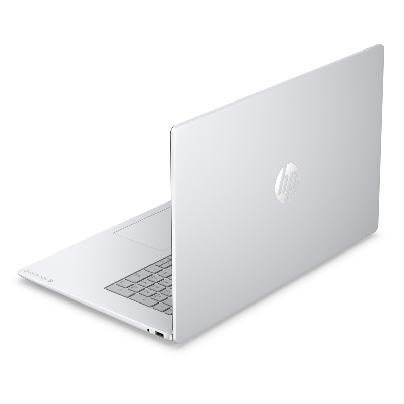 HP OmniBook 3 17-dp0030nf AMD Ryzen™ 5 130 Ordinateur portable 43,9 cm (17.3") Full HD 24 Go DDR5-SDRAM 512 Go SSD Wi-Fi 6 (802.11ax) Windows 11 Home Gris, Argent