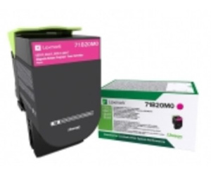 Lexmark 71B20M0 Cartouche de toner 1 pièce(s) Original Magenta