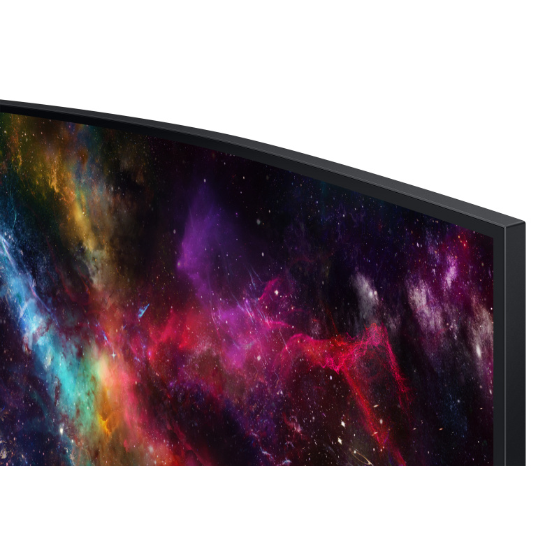 Samsung G95NC LED display 144,8 cm (57") 7680 x 2160 pixels Dual UHD Noir, Blanc