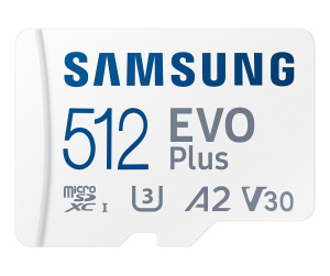 Samsung EVO Plus 512 Go MicroSDXC UHS-I Classe 10