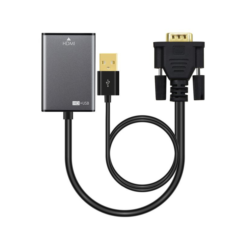 Microconnect VGAHDMI câble VGA 0,15 m VGA (D-Sub) Noir