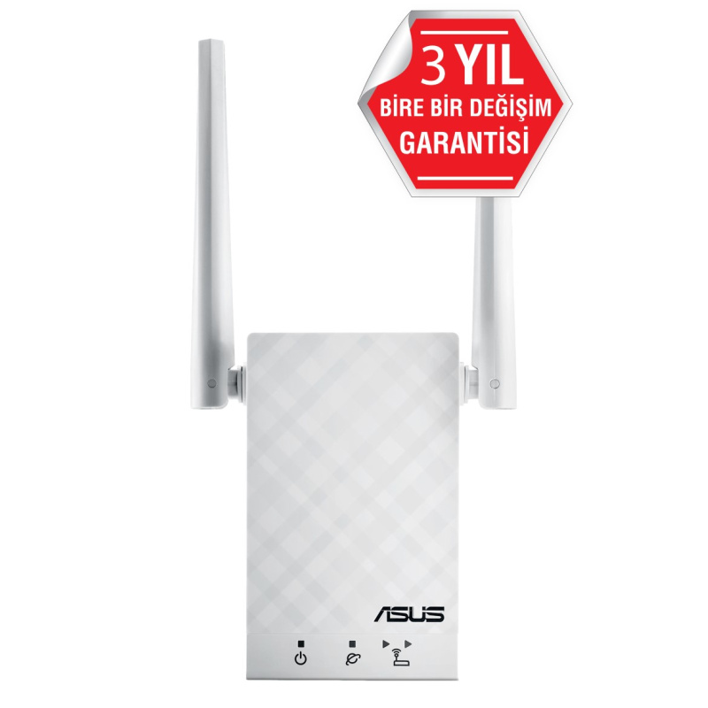 ASUS RP-AC51 Répéteur réseau 733 Mbit/s Blanc