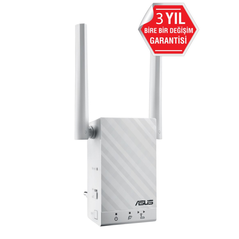 ASUS RP-AC51 Répéteur réseau 733 Mbit/s Blanc