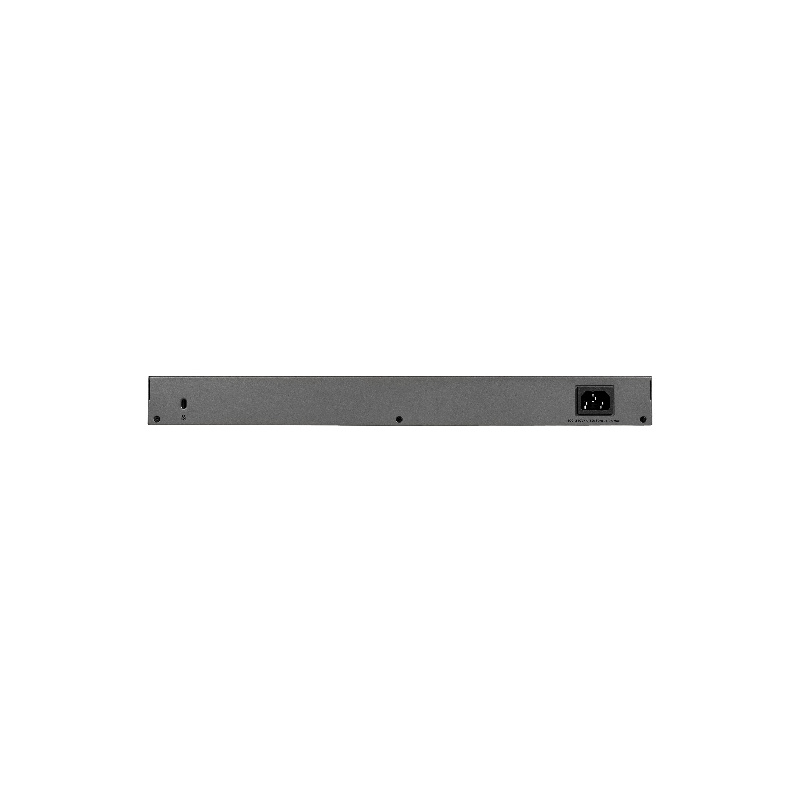 NETGEAR GS750E Géré L2 Gigabit Ethernet (10/100/1000) 1U Noir