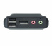 ATEN Commutateur KVM câble DisplayPort USB 2 ports avec sélecteur de port distant