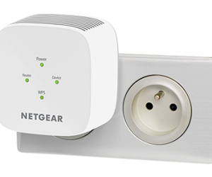 NETGEAR EX3110 Émetteur et récepteur réseau Blanc