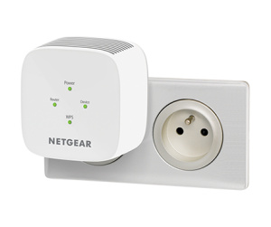 NETGEAR EX3110 Émetteur et récepteur réseau Blanc