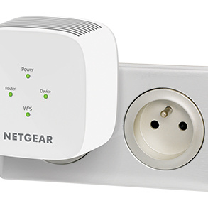 NETGEAR EX3110 Émetteur et récepteur réseau Blanc
